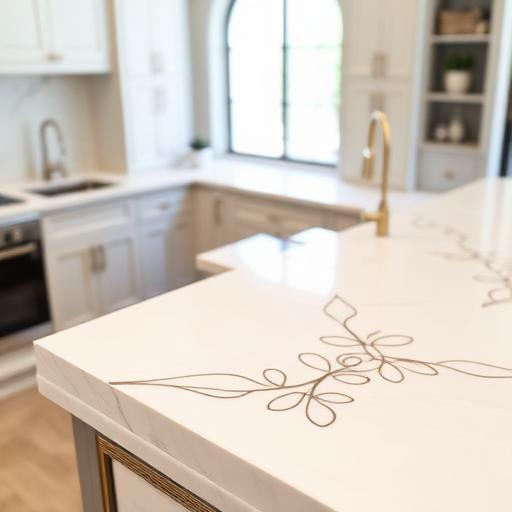 Custom Profiles countertop edge profile for premium kitchen design