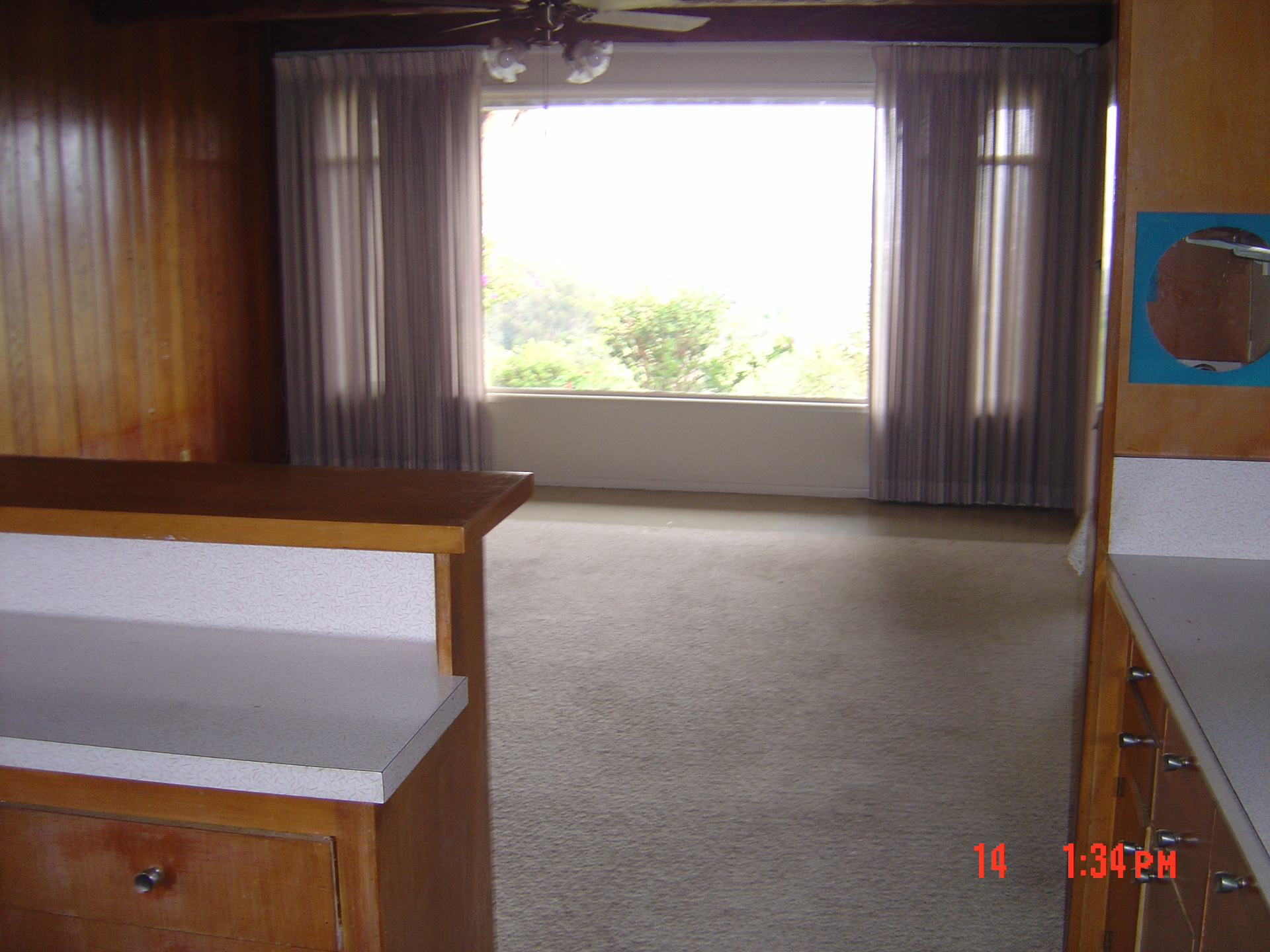 Simple Dining before renovation in West Los Angeles, CA