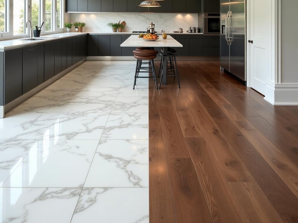 Kitchen Flooring Solutions service for luxury kitchens in Beverly Hills and West LA