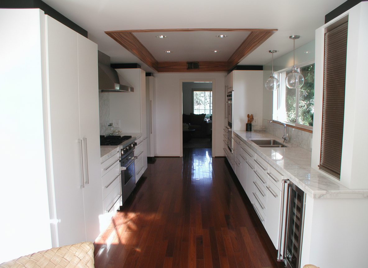 Luxury Hardwood kitchen flooring for luxury homes in West LA